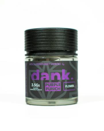 Dank | Flower | Purple Punch (Indica Hybrid) | 3.5g