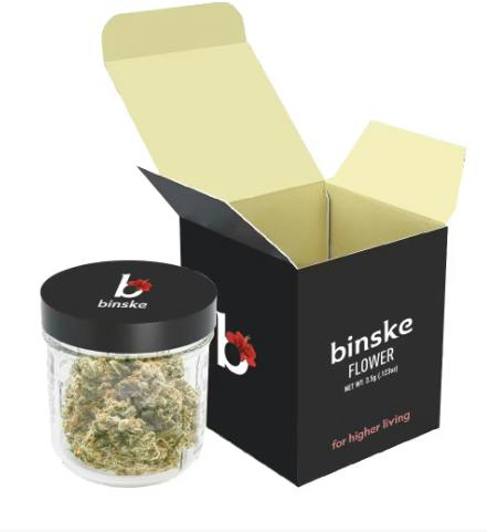Binske | Flower | Azure Apricot (Hybrid) | 3.5g