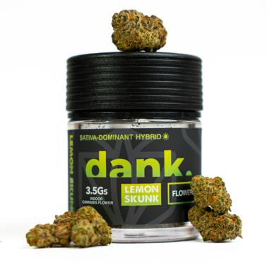 Dank | Flower | Lemon Skunk (Sativa - Hybrid) | 3.5g