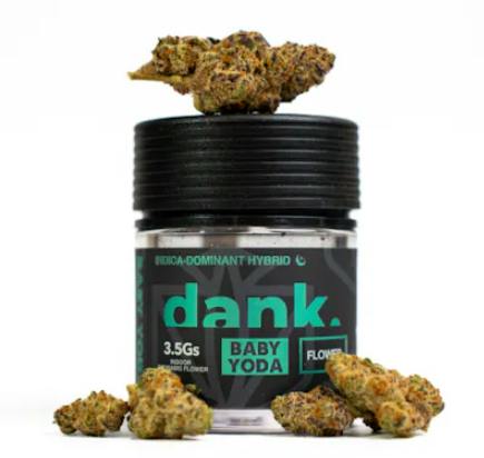 Dank | Flower | Baby Yoda (Indica - Hybrid) | 3.5g
