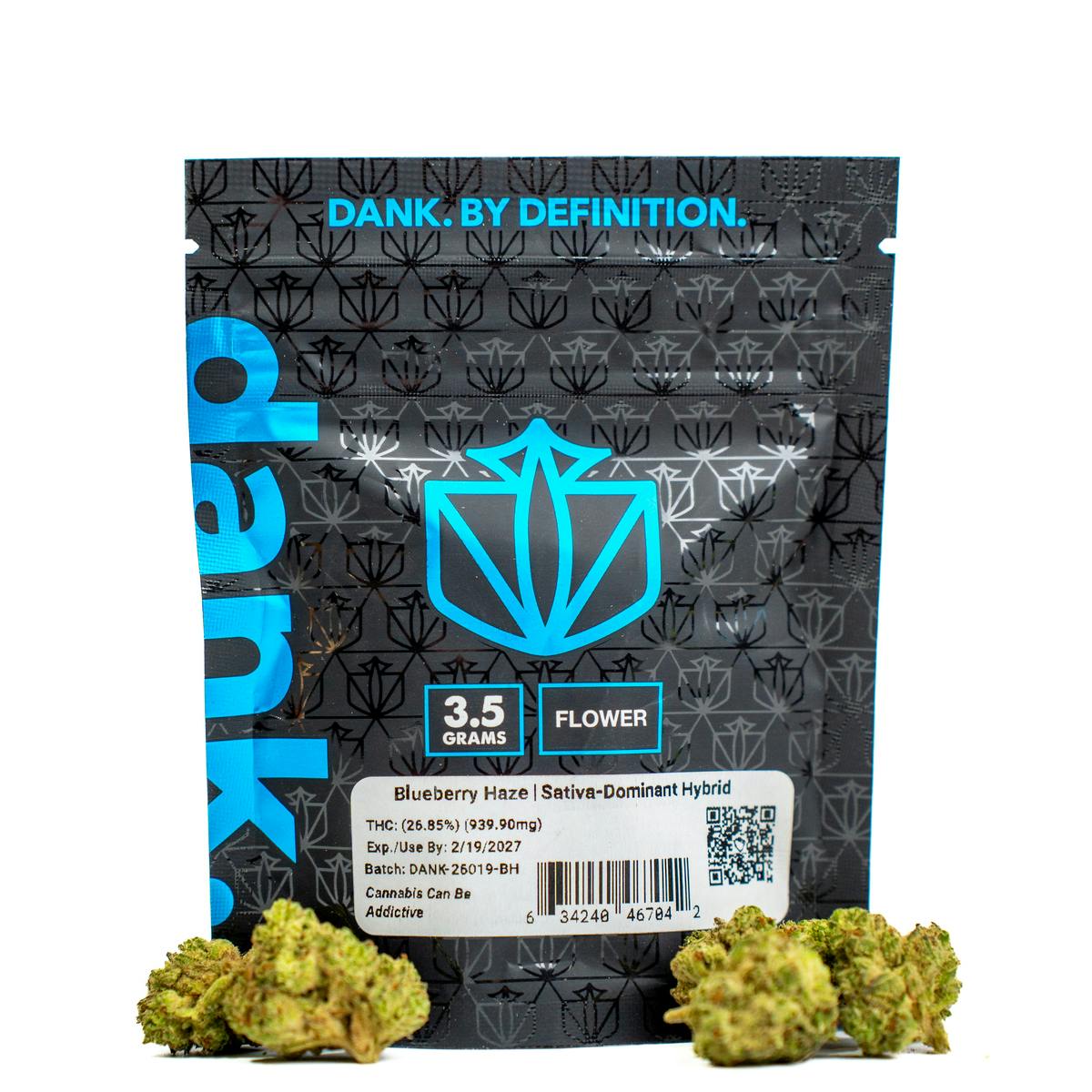 Dank | Flower | Bubblegum Haze (Sativa - Hybrid) | 3.5g