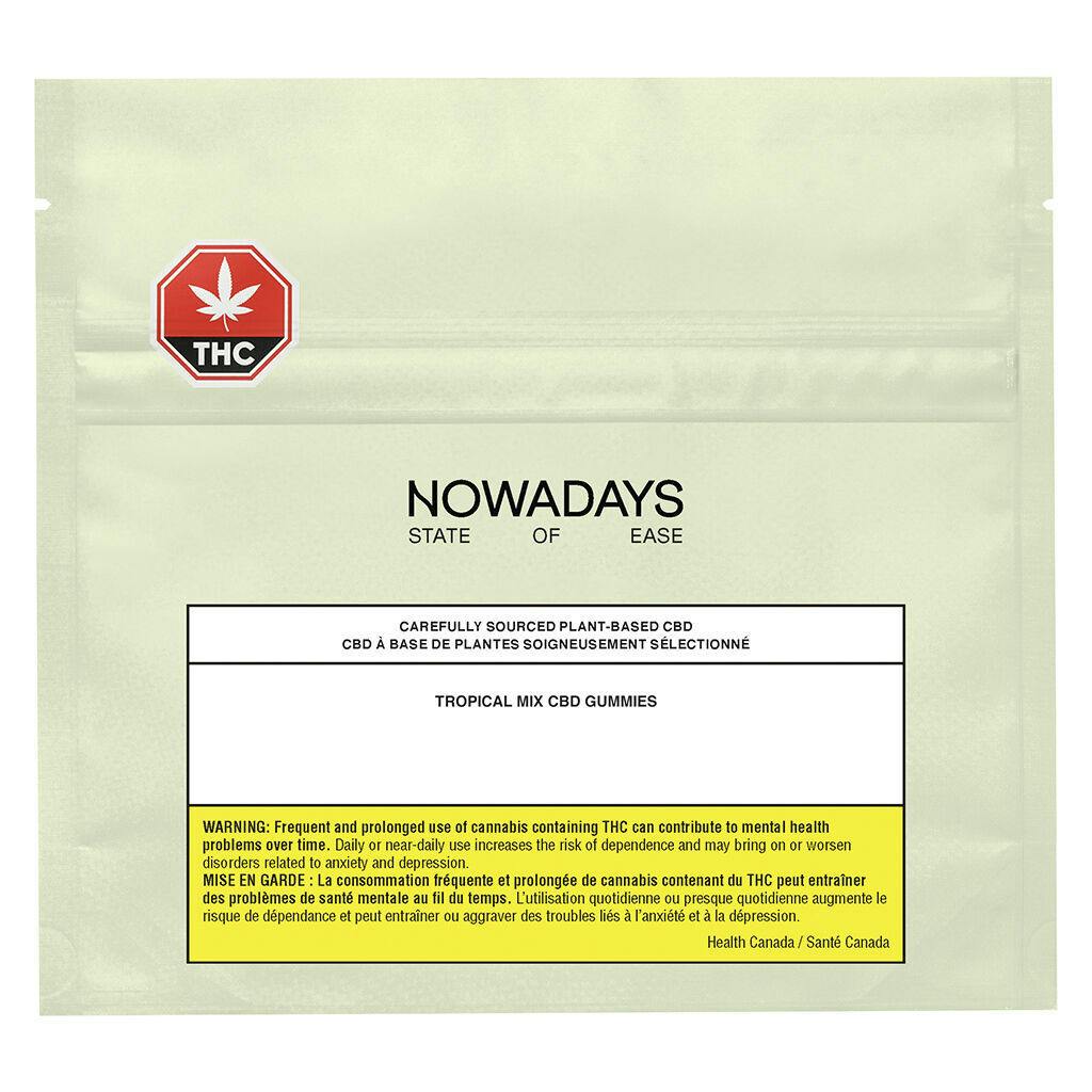 Nowadays - Tropical Mix CBD Soft Chews Hybrid - 30 pack