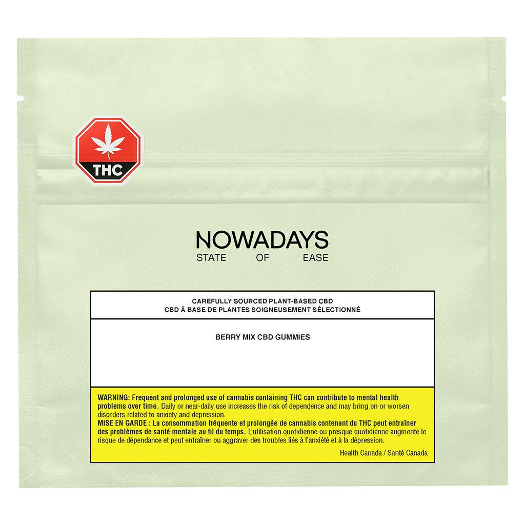 Nowadays - Berry Mix CBD Soft Chews - Hybrid - 30 pack