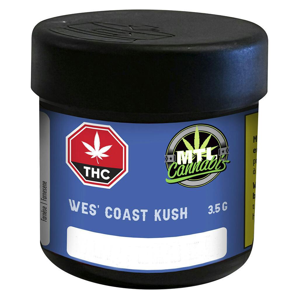 MTL Cannabis - Wes' Coast Kush - Indica - 3.5g