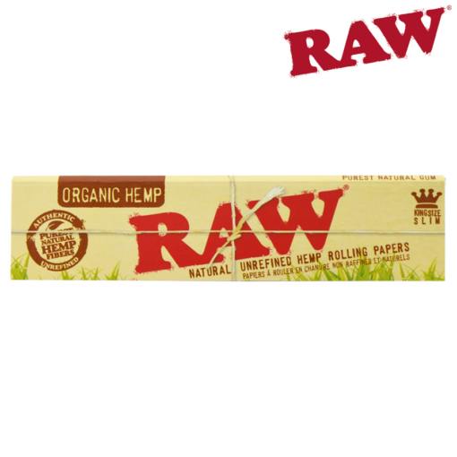Raw Organic Hemp - King Size Slim