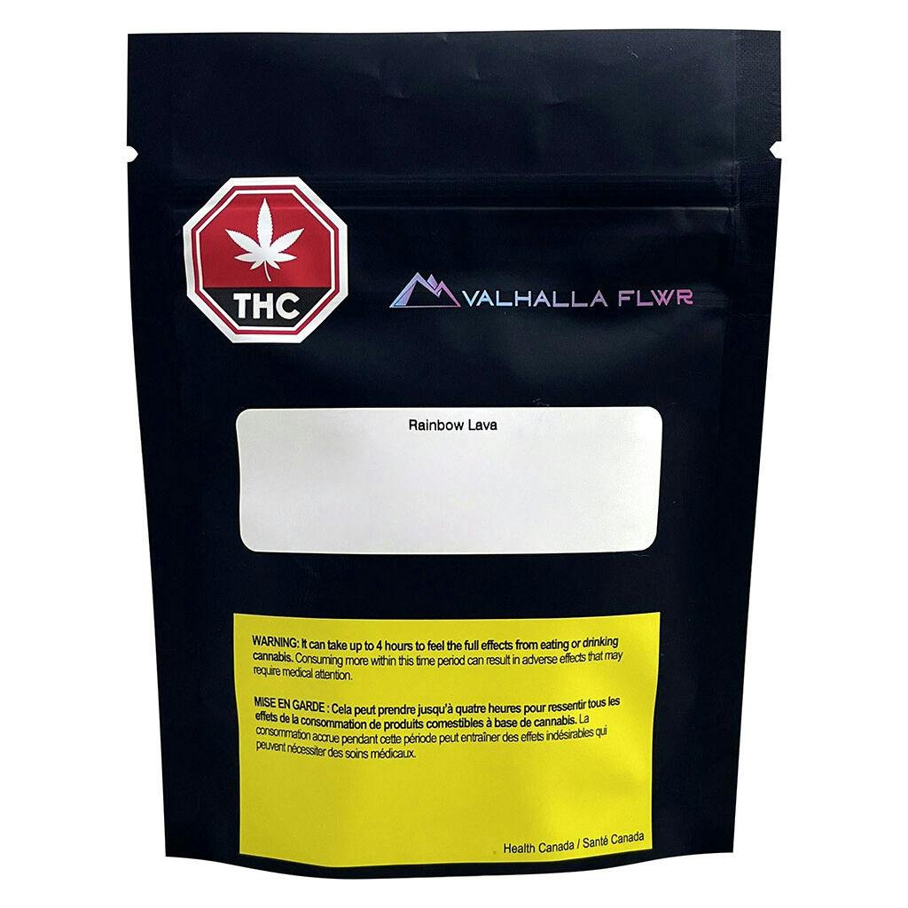Valhalla Flwr - Rainbow Lava Sativa - 3.5g