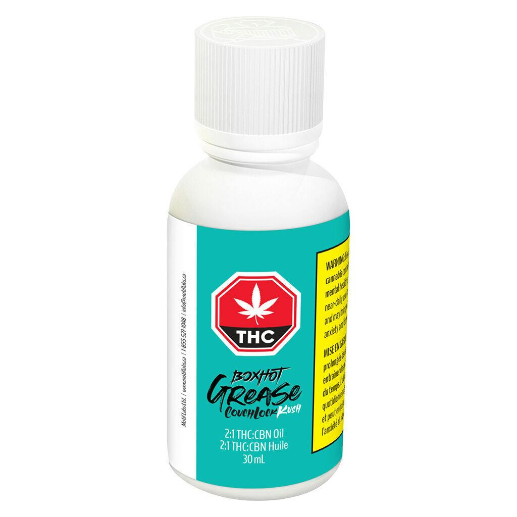 BOXHOT Grease - Couch Lock Kush CBN Oil Indica - 30ml