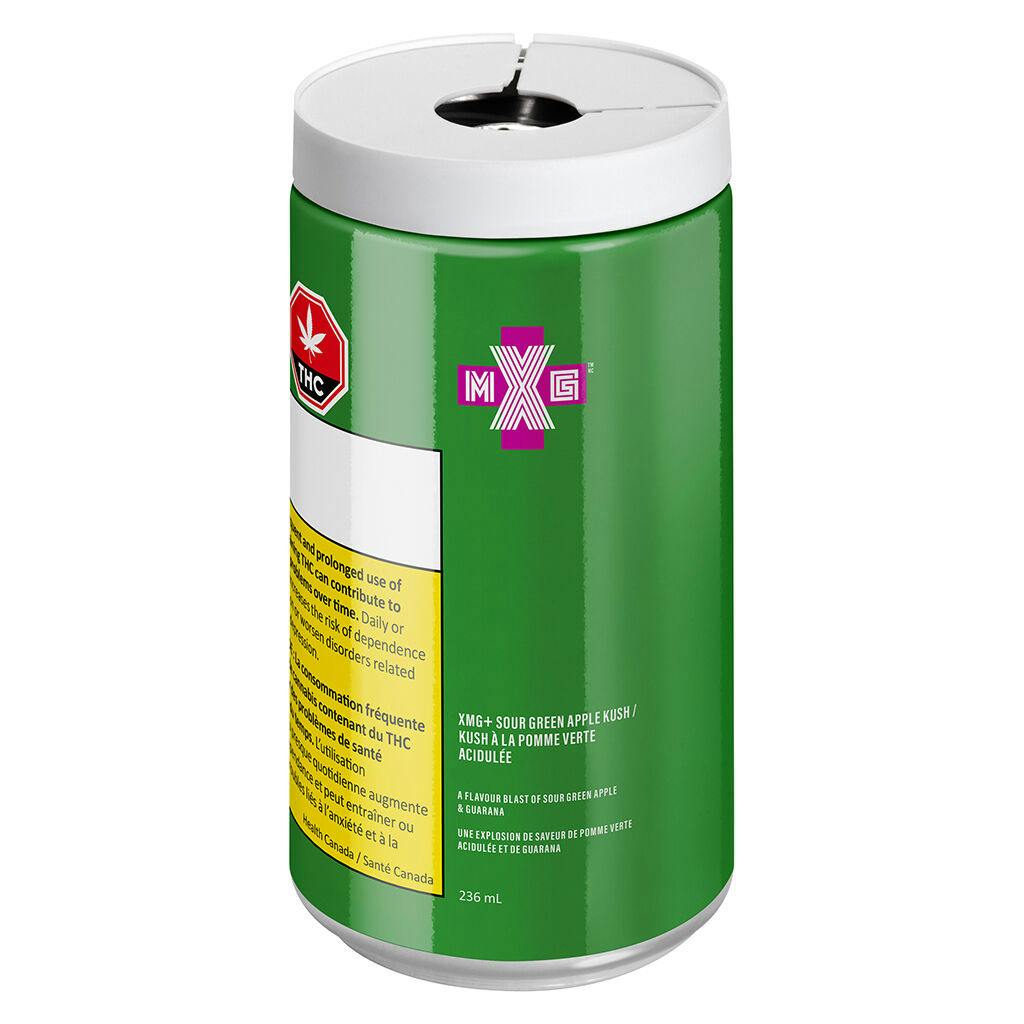 XMG+ - SOUR GREEN APPLE KUSH Hybrid - 236ml