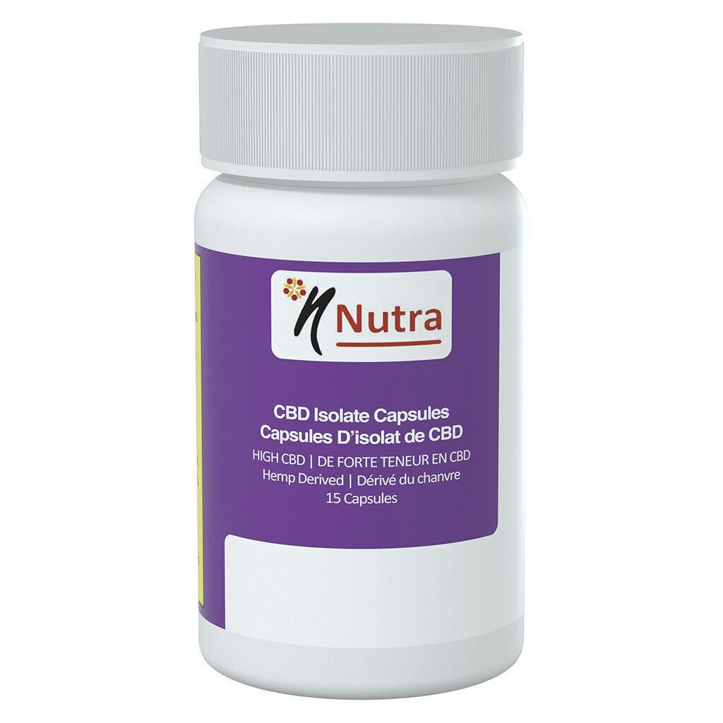 Naturally Nutra - CBD Capsules 100's Blend - 15 caps