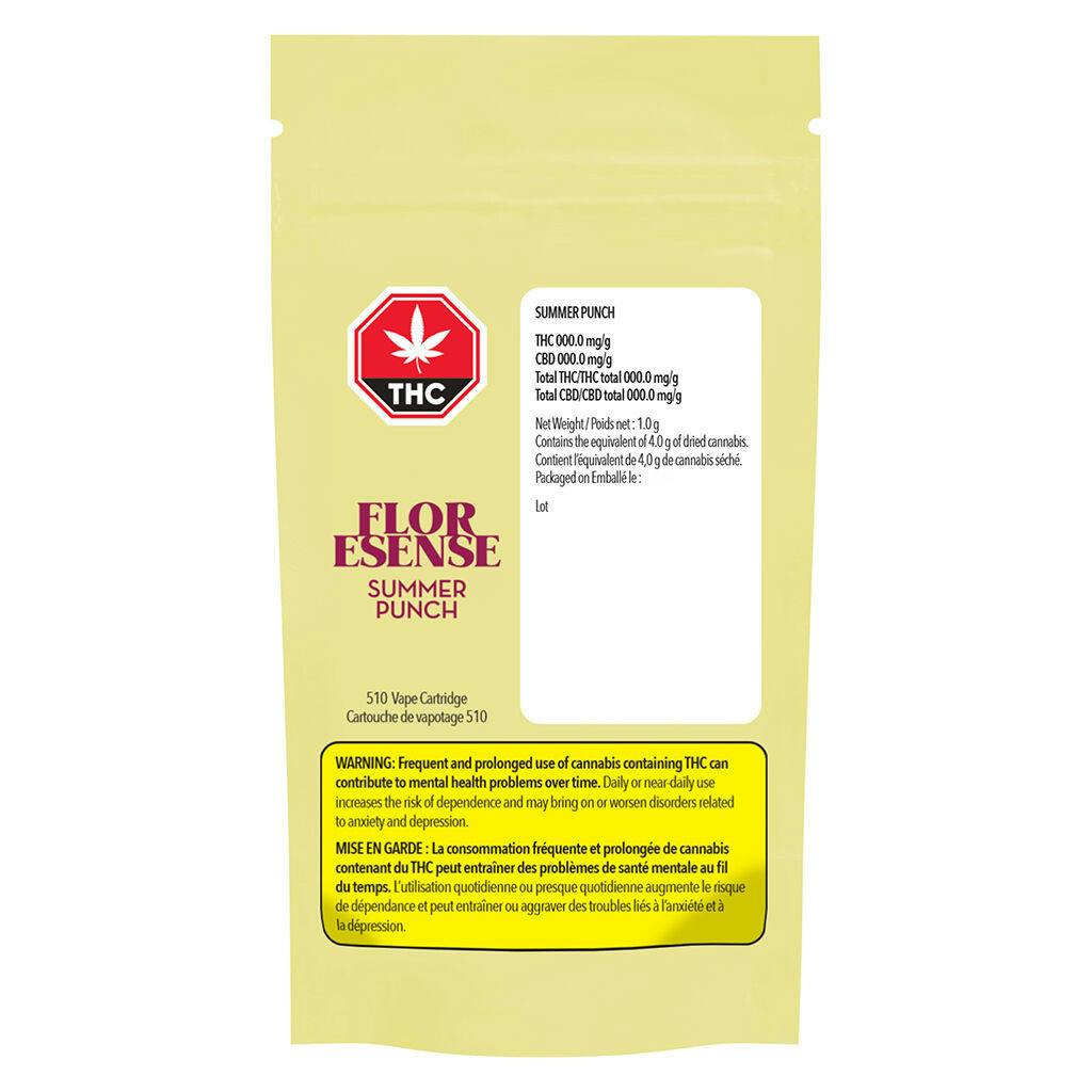 Floresense Social Series - Social Series Summer Punch 510 Thread Cartridge Hybrid - 1g