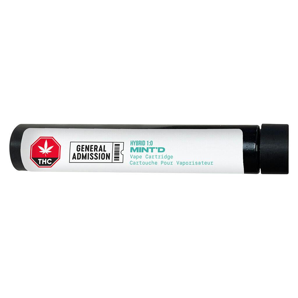 General Admission - Mint'd Hybrid 1:0 510 Thread Cartridge Hybrid - 0.95g