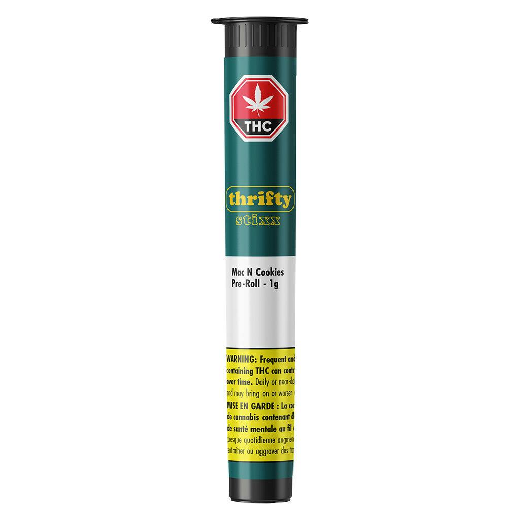 Thrifty Stixx - Mac n Cookies Hybrid Pre-Roll Hybrid - 1x1g