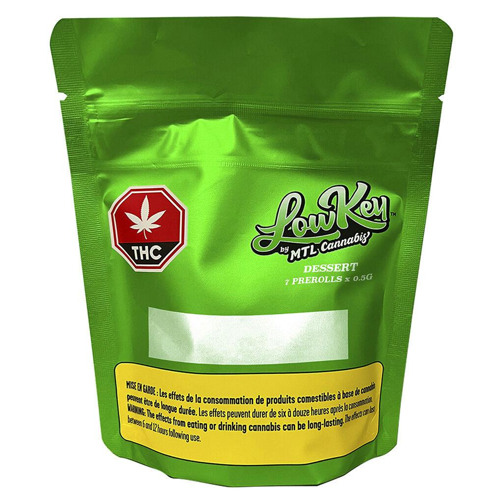 LowKey by MTL Cannabis - Dessert Pre-Roll Hybrid - 7x0.5g