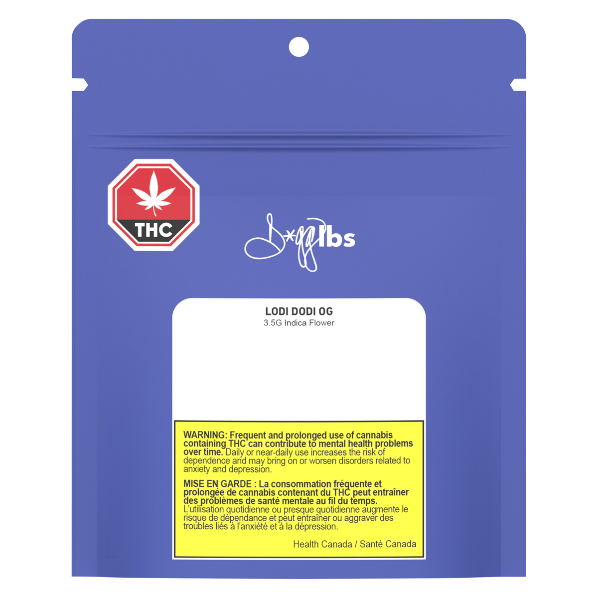D*gg lbs - Lodi Dodi OG Indica - 3.5g