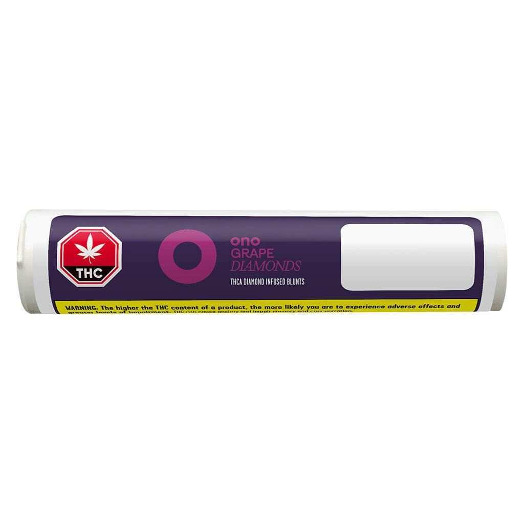 ono craft cannabis - Grape Diamonds x THC Diamonds Infused Blunt Hybrid - 1g