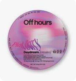 OFF HOURS | Pink Berry Daydream | 100MG Gummy 10:2:2 THC:CBG:CBC | Sativa | 07-09C