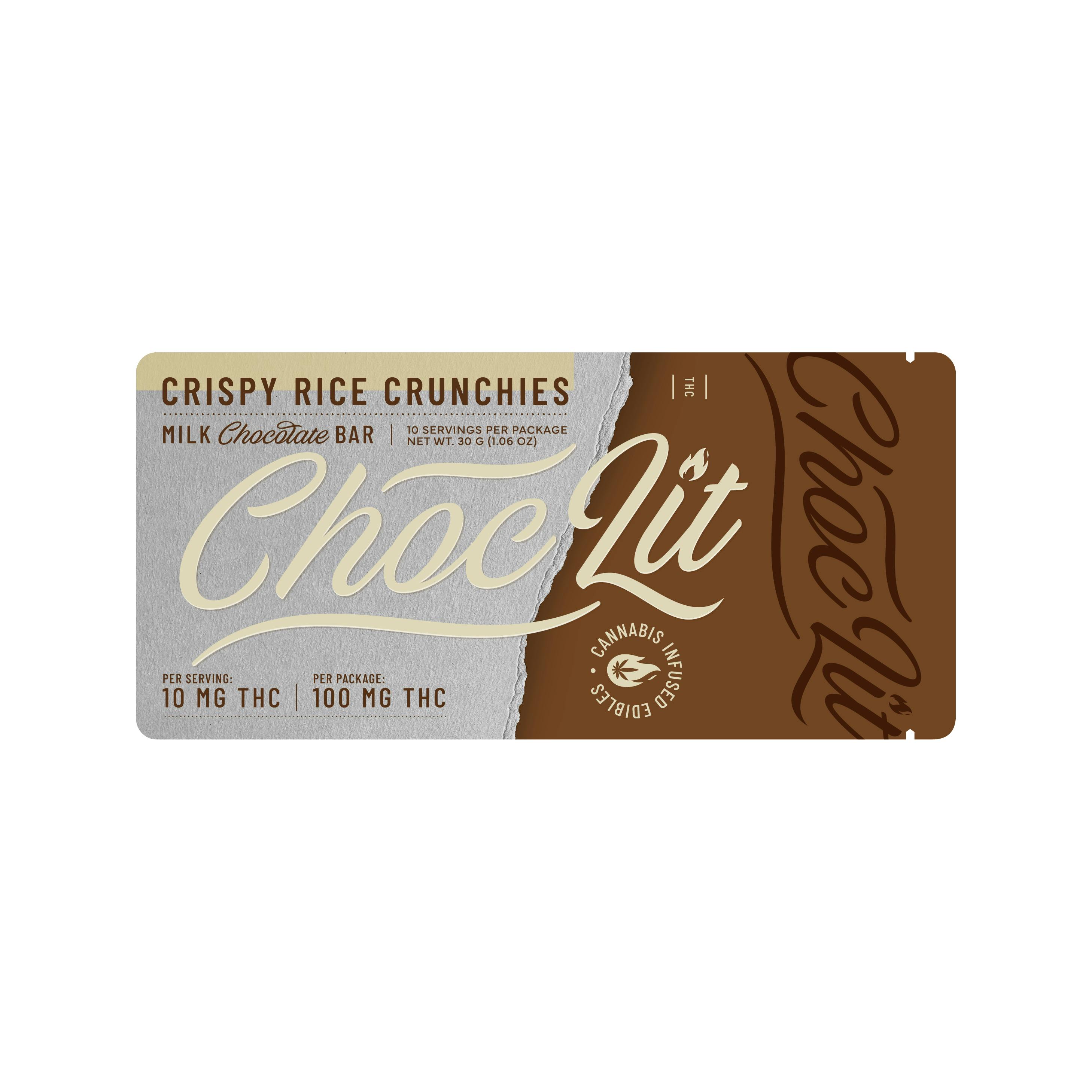 CHOCLIT | Crispy Rice Crunchies | Chocolate Bar | Hybrid | 07-07A