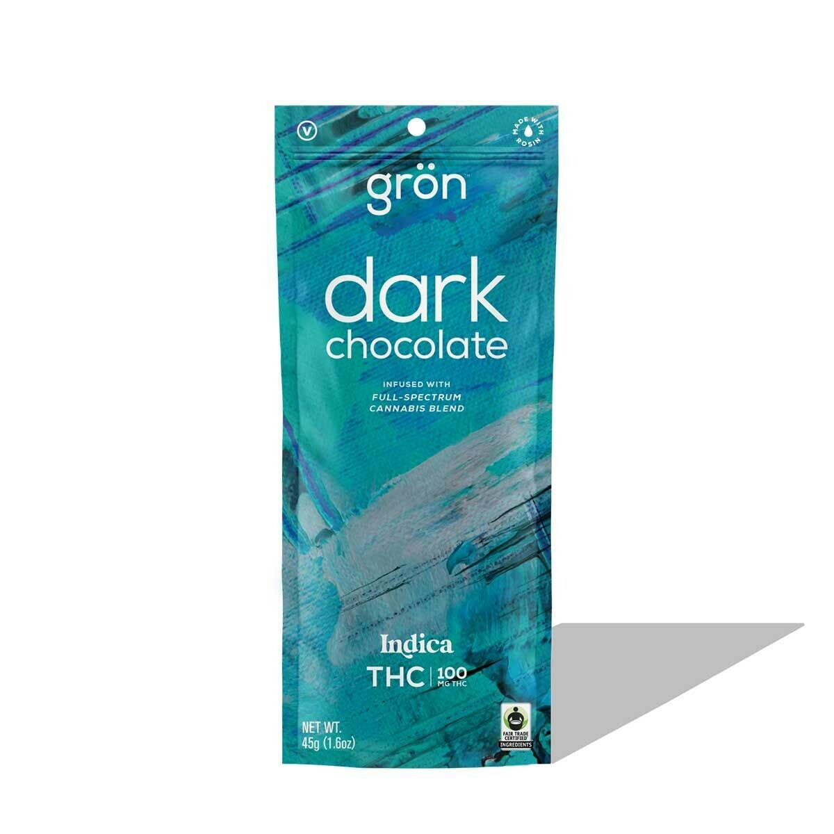 GRON | Dark Chocolate | 100mg | Indica | 06-06B