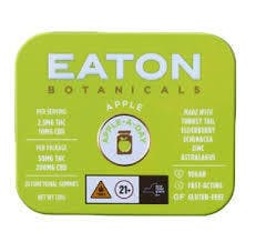 EATON | Apple-A-Day | Gummy | 2.5 THC | 10 CBD | 06-04C