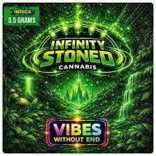 INFINITY STONED | Tricho Jordan | 3.5g Flower | Indica | 10-03A