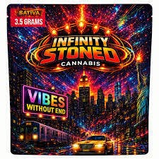 INFINITY STONED | NYC Sour Diesel | 3.5g Flower | Sativa | 10-10C
