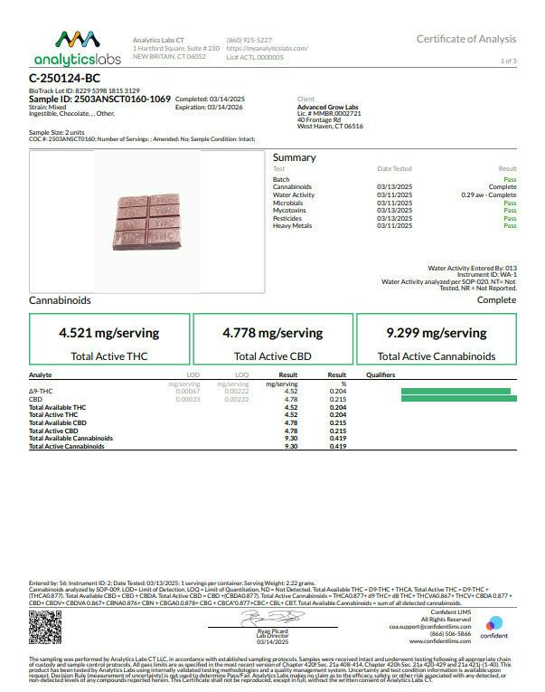 Ratioed Black Cherry Bar 100mg (00638)
