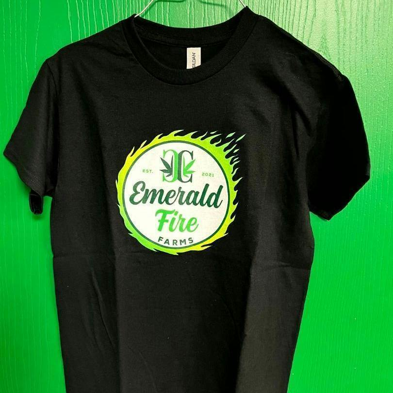 Emerald Fire Farms T-Shirt Small