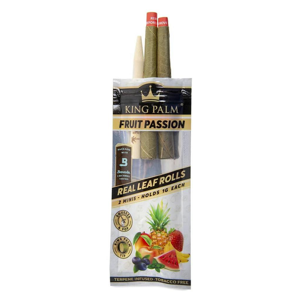 King Palm Minis Fruit Passion 2pk