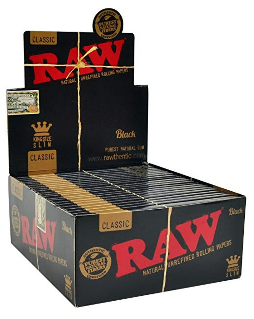 Raw Classic Black Slim King