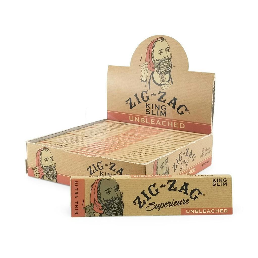 Zig Zag Unbleached King Slim | Rolling Papers