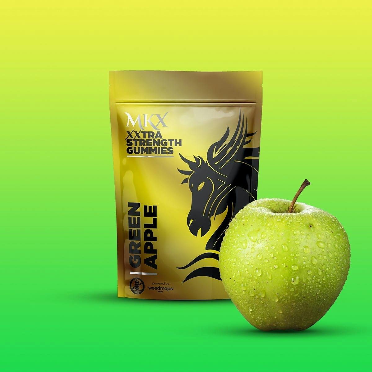 MKX Gummies 200mg Green Apple at Emerald Fire Farms and Provisioning Center
