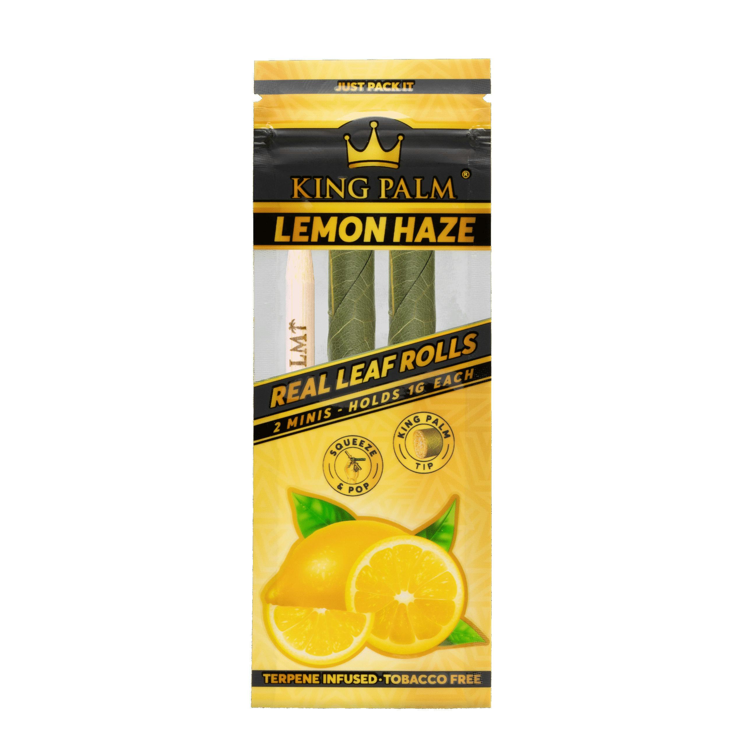 King Palm Minis Lemon Haze 2pk