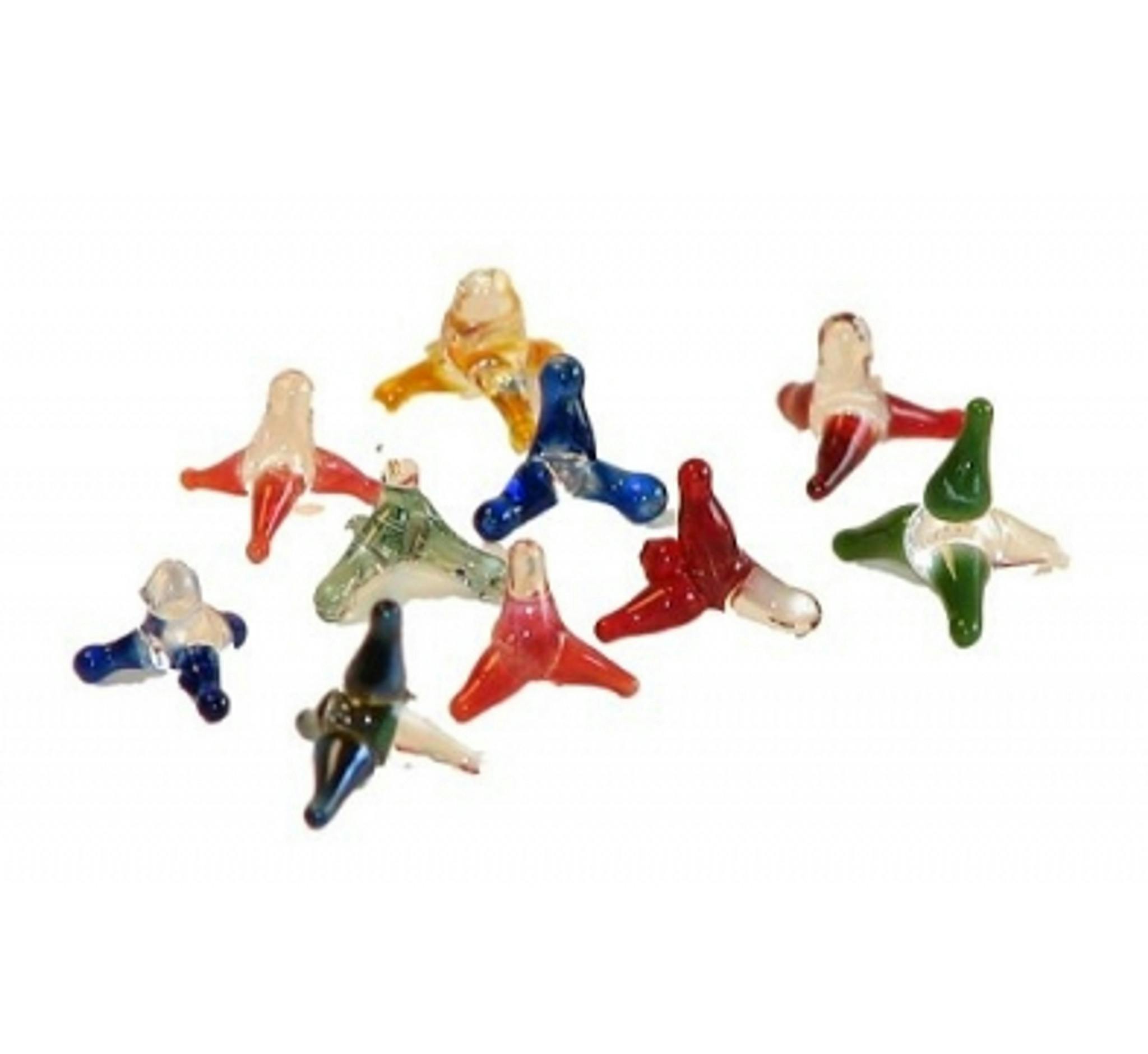 Glass Jacks - Assorted Colors