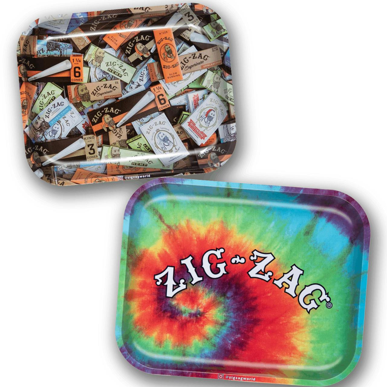 Zig Zag Large Rolling Tray