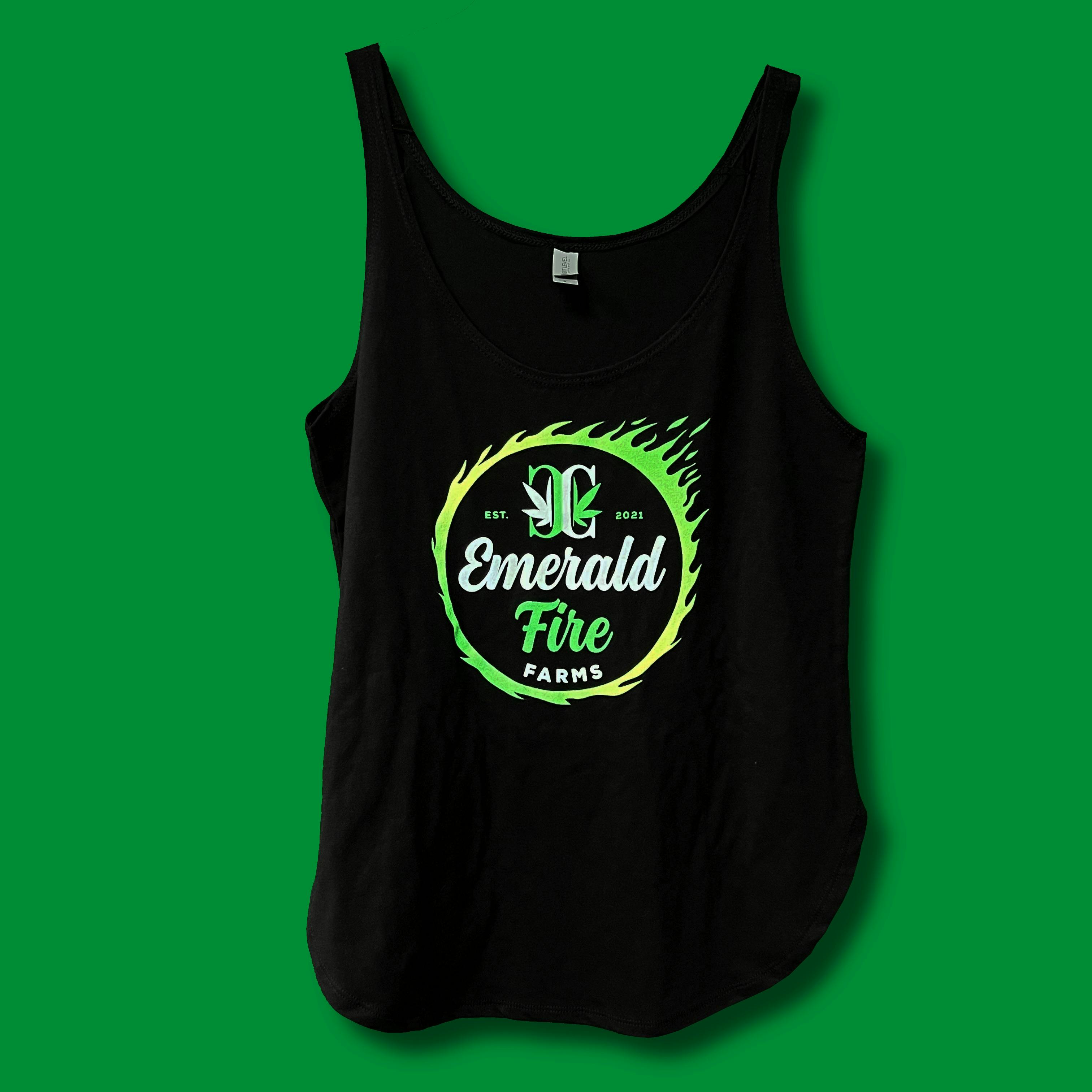 Emerald Fire Tank Top S-2XL