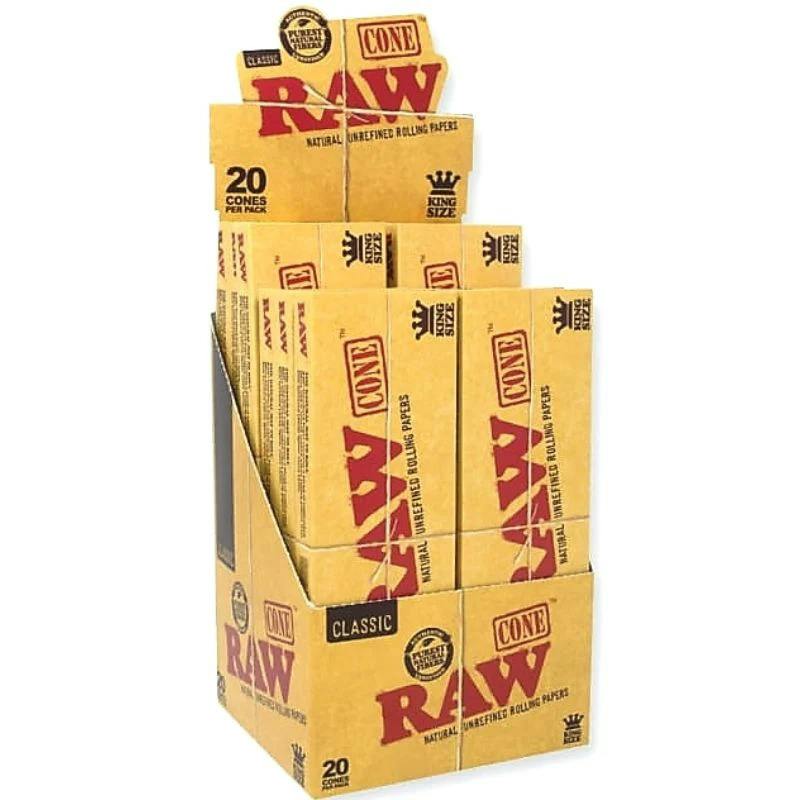Raw King Size Cones 20pk