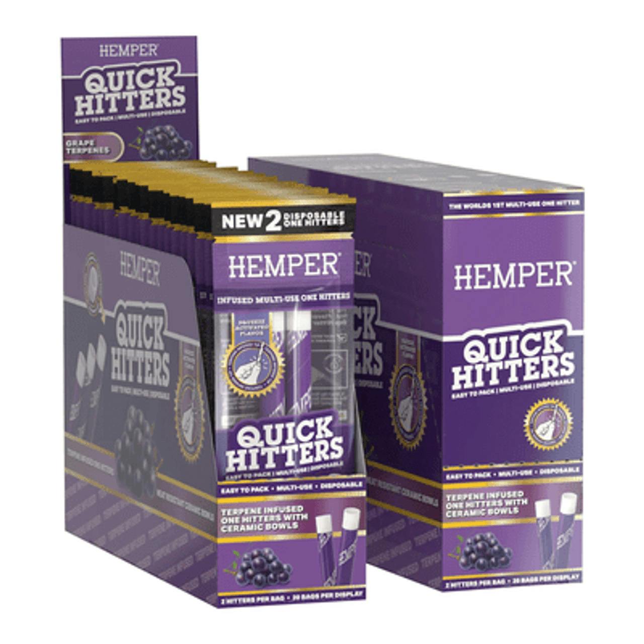 Hemper Quick Hitter Disposable One Hitter | Grape