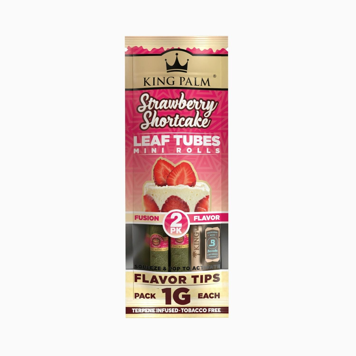 King Palm Minis Strawberry Shortcake 2pk