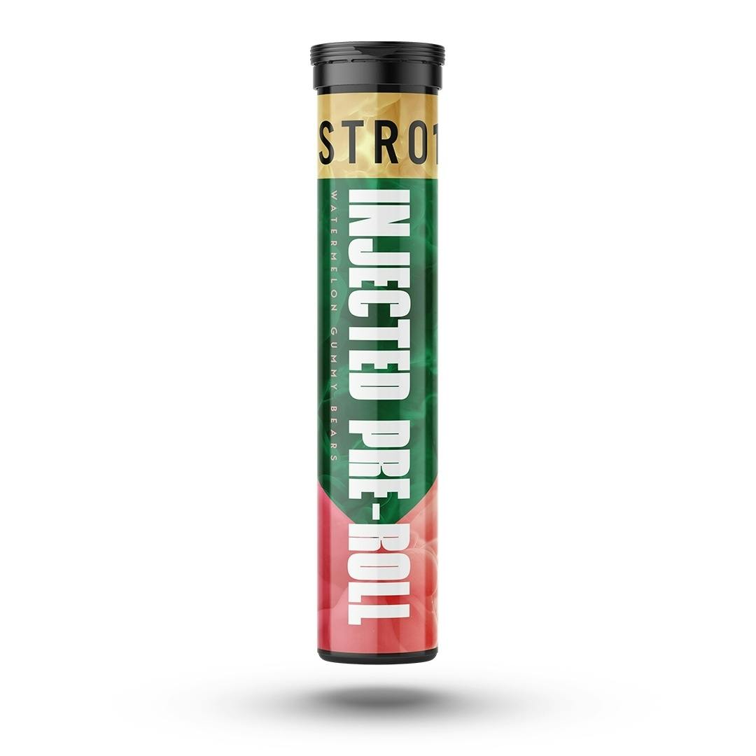 Rocket Stick Injected Pre-Roll 1.2g Watermelon Gummy Bears at Emerald Fire Farms and Provisioning Center