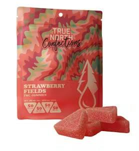 True North Gummies 200mg Strawberry Fields