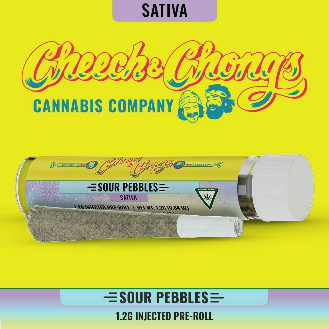 Sour Pebbles | Infused Joint | 1.2g by Cheech and Chong - Michigan