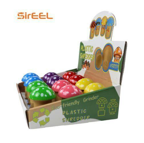 60mm Shroom Stash 2pc Plastic Grinder