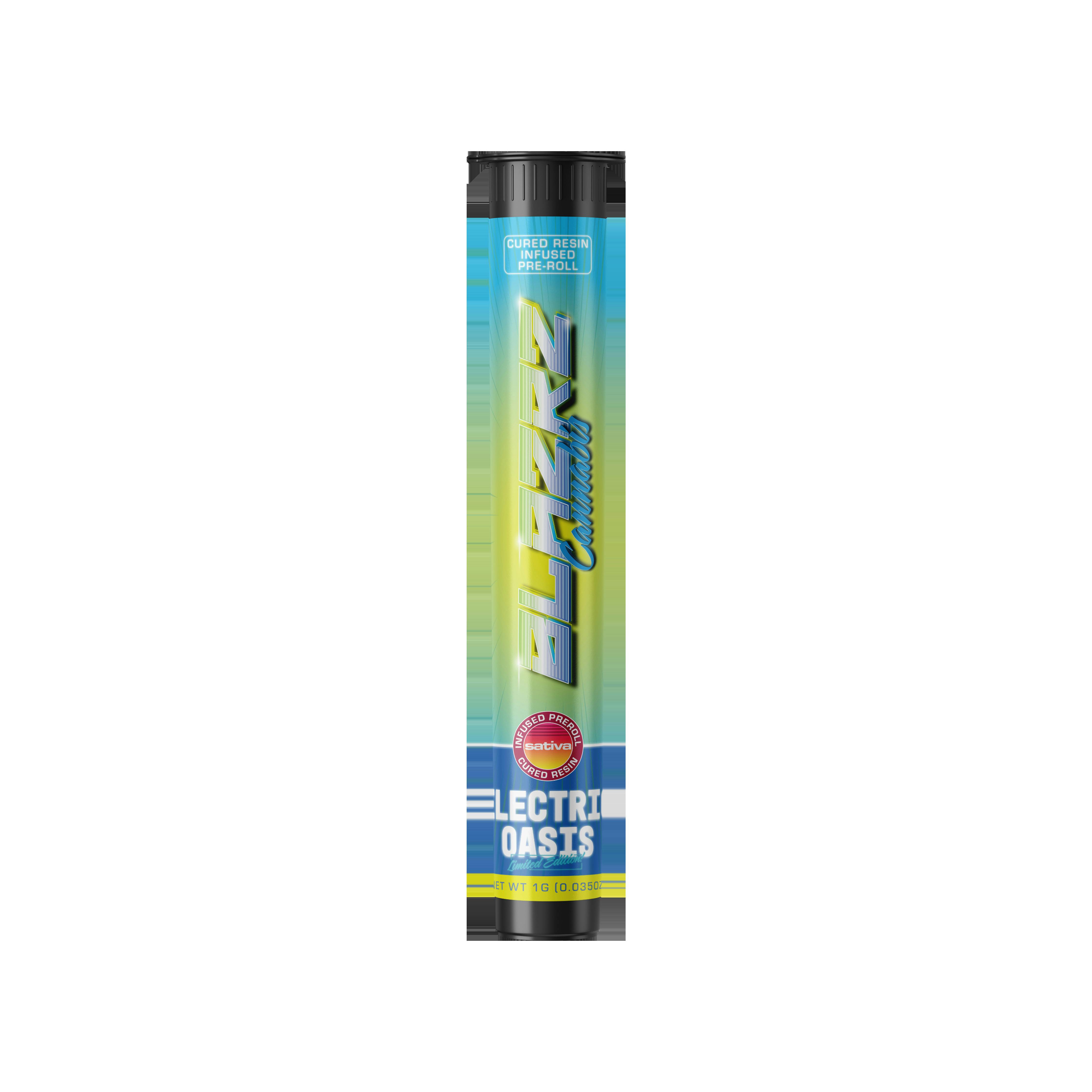 Blazrz Resin Infused Pre-Roll 1g Electric Oasis
