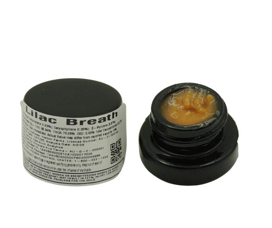 Emerald Fire Cured Resin 3g Lilac Breath