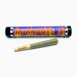 Turn N' Burn Burnouts Infused Pre-Roll 1g Loud Lemon
