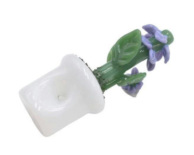 5" Flower Pot Hand Pipe