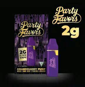 Party Favors Disposable 2g Granddaddy Purp