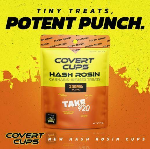 Covert Cups Rosin 200mg Take 420