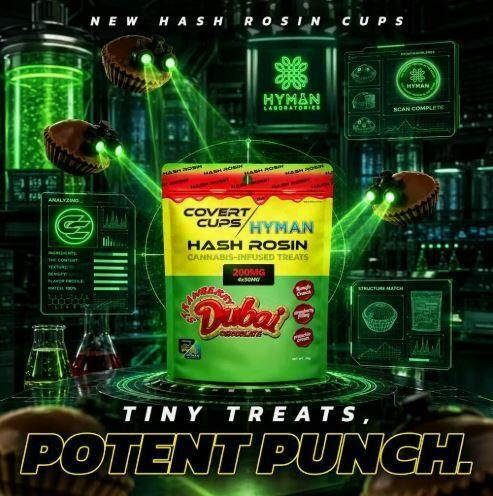 Covert Cups Rosin 200mg Strawberry Dubai