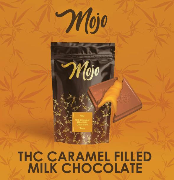 Mojo Chocolates 200mg Indica Ooey Gooey Caramel